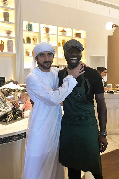 افتتاح مطعم جديد في جميرا بيتش والشيخ حمدان أبرز زواره